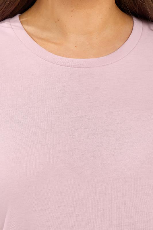 YOURSET 3 PACK Plus Size Chocolate Brown & Pink Core T-Shirts | Yours Clothing 8