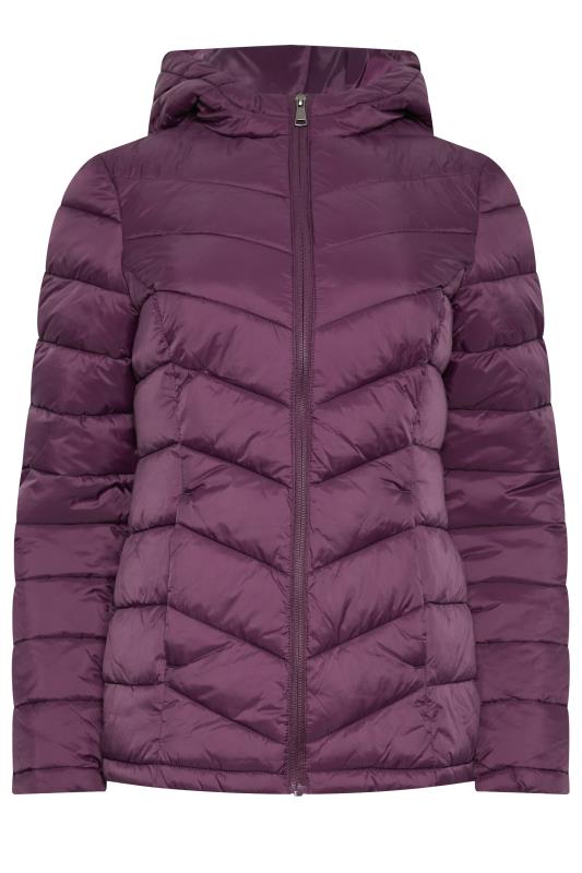 M&Co Purple Quilted Puffer Jacket | M&Co