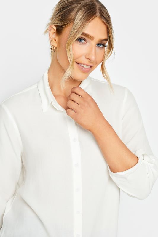 M&Co White Tab Sleeve Shirt | M&Co 4