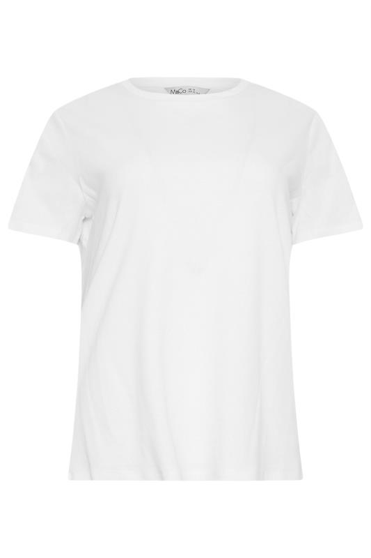 M&Co 3 PACK Navy Blue & White Cotton Crew Neck T-Shirts | M&Co 11
