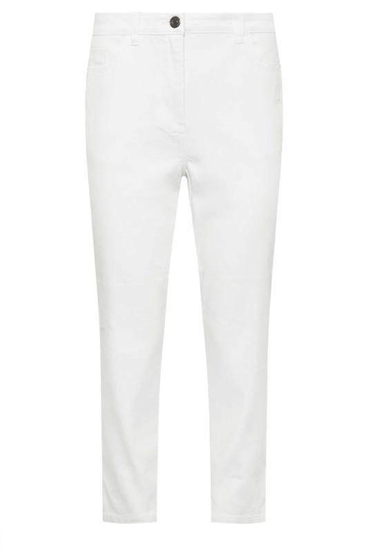 M&Co White Cropped Jeans | M&Co 4