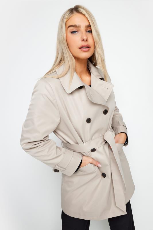 M&Co Natural Brown Trench Coat | M&Co