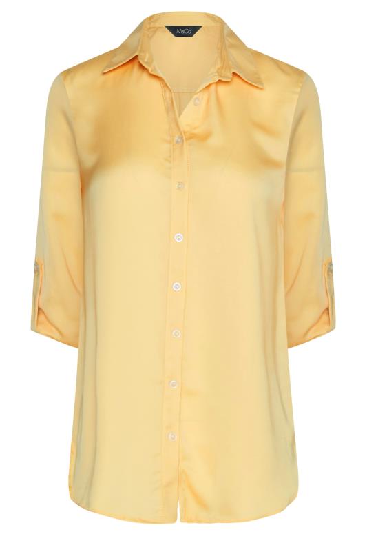 M&Co Yellow Tab Sleeve Shirt | M&Co 6
