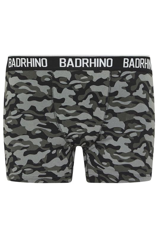 BadRhino Big & Tall 3 PACK Black/Grey/Green Camo Boxers | BadRhino 5