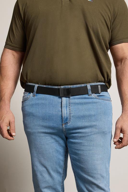 BadRhino Black Canvas Webbing Belt | BadRhino 1