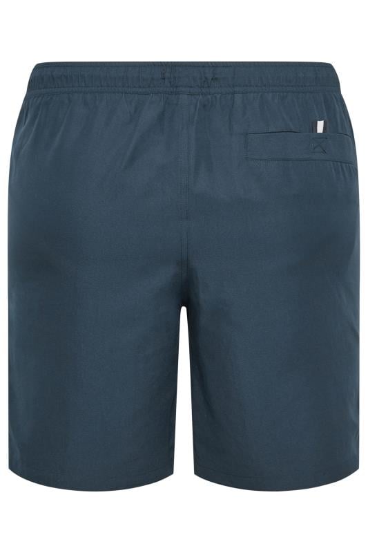 BadRhino Big & Tall Navy Blue Swim Shorts | BadRhino 6