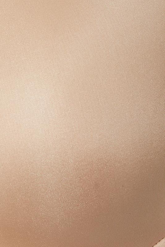 YOURS Plus Size Nude Moulded Underwired New T-Shirt Bra | Yours Clothing 5