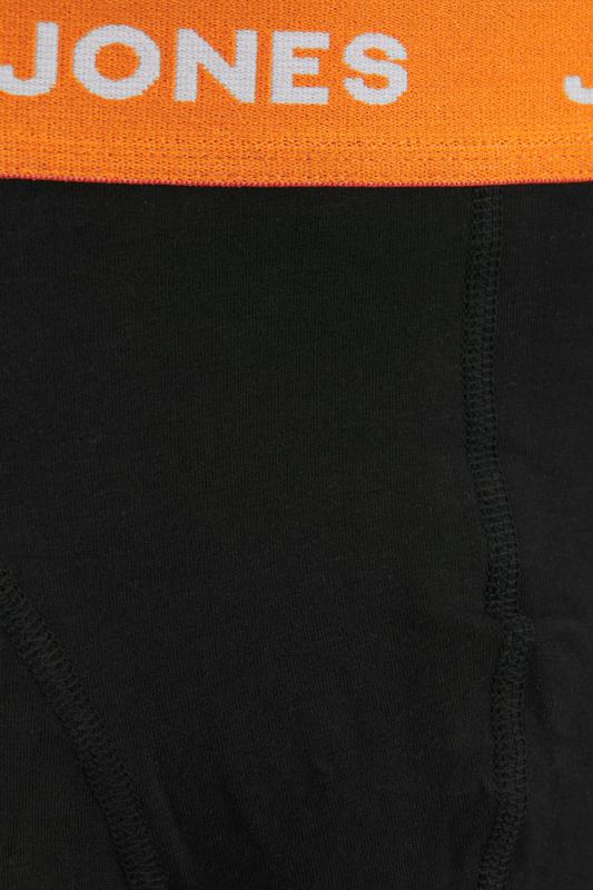 JACK & JONES Big & Tall 5 PACK Black 'Oliver' Boxers | BadRhino 5
