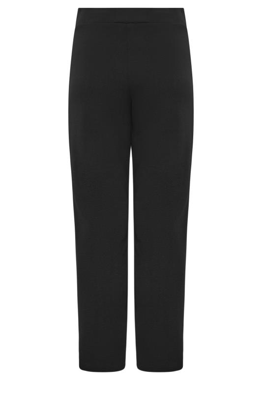 M&Co Black Pull-On Slim Leg Trousers | M&Co 5