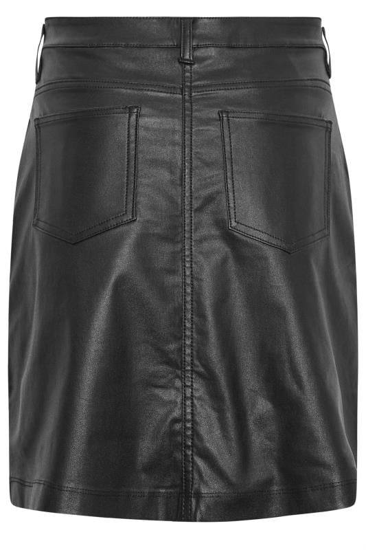 M&Co Black Coated Mini Skirt | M&Co 7