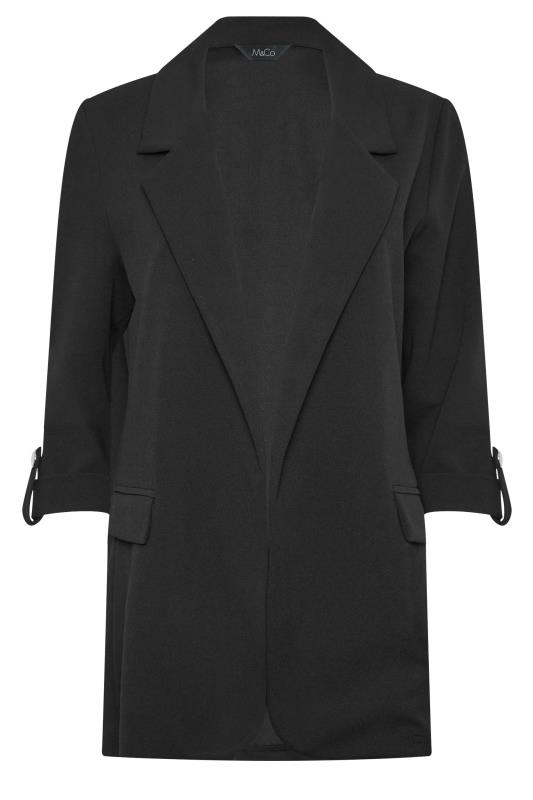 M&Co Black Textured Blazer Jacket | M&Co 6