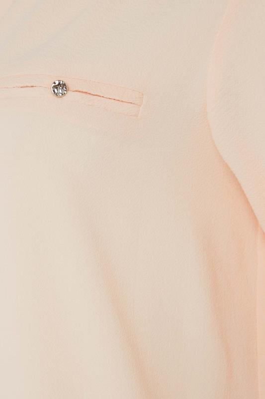 M&Co Pink Tab Sleeve Blouse | M&Co 5