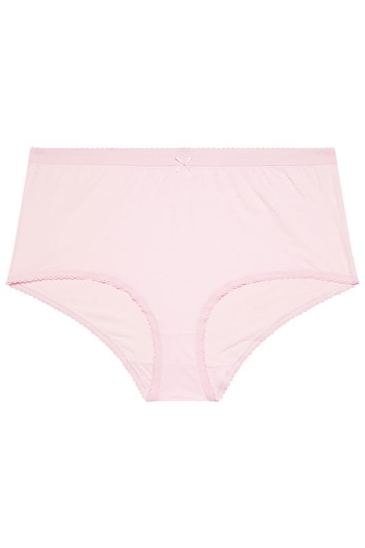 YOURSET 5 PACK Plus Size Grey Fairisle Full Briefs | Yours Clothing 9