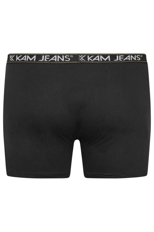 KAM 2 PACK Black Jersey Boxers | BadRhino 6