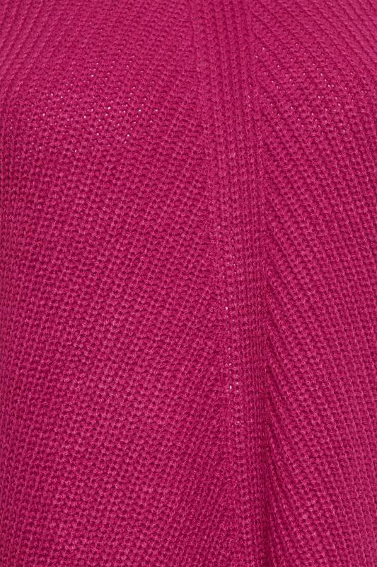 M&Co Petite Hot Pink Stitch Detail Jumper | M&Co  5