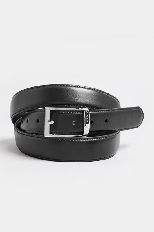 RHINO FLEX Black Flex Leather Look Buckle Belt | BadRhino 1