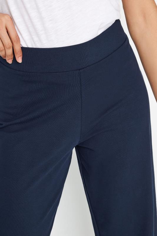 M&Co Navy Blue Wide Leg Yoga Pants | M&Co 4