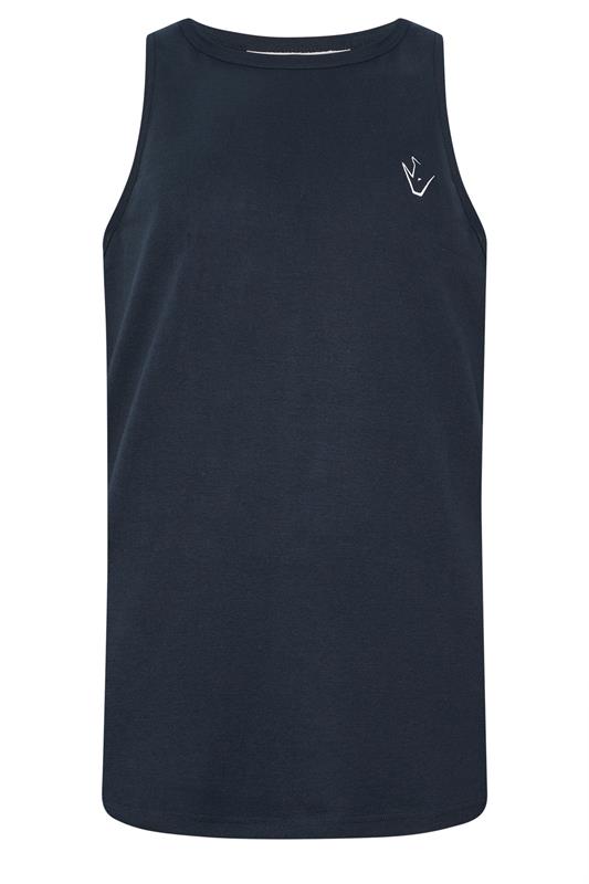 IronRhino Big & Tall Navy Blue 'Rest Day' Vest 6