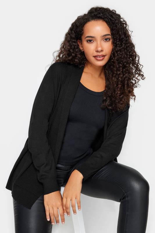 Women's  M&Co Black Long Sleeve Cardigan
