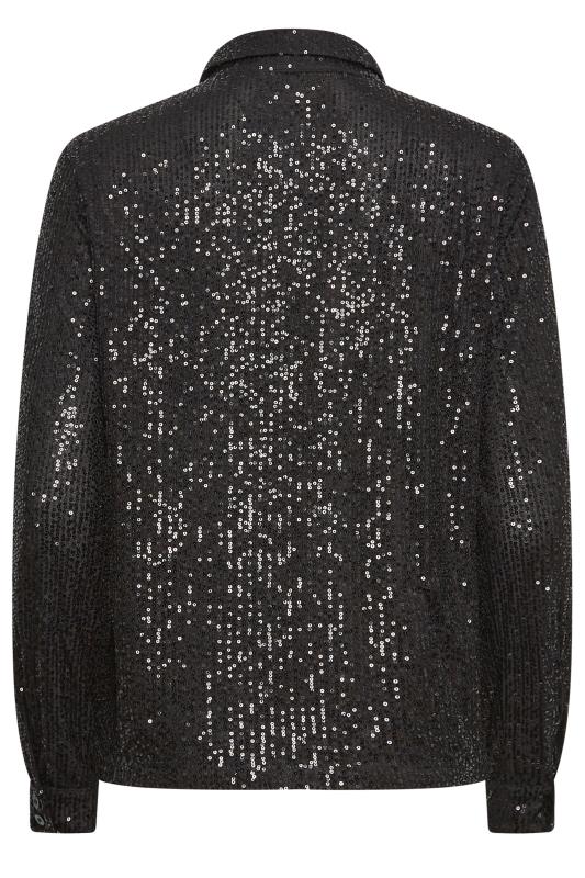 M&Co Black Sequin Shirt | M&Co  7