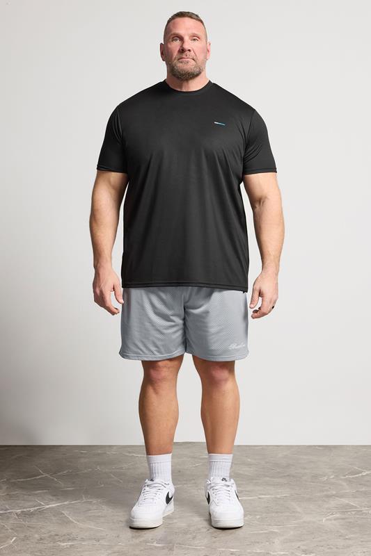 BadRhino Big & Tall Light Grey Lightweight Mesh Shorts | BadRhino 2