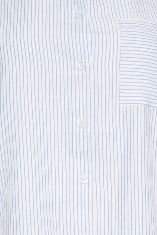M&Co Blue & White Striped Shirt | M&Co 6