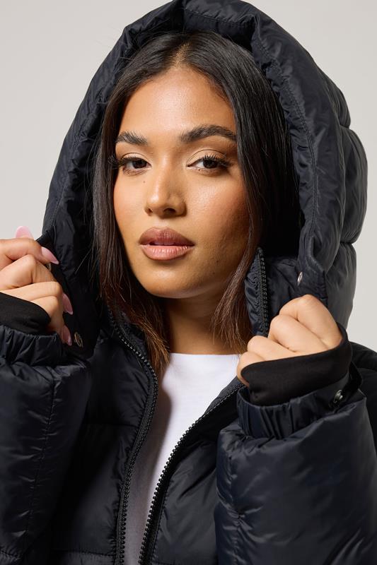 PixieGirl Petite Women's Black Padded Ski Jacket | PixieGirl 4