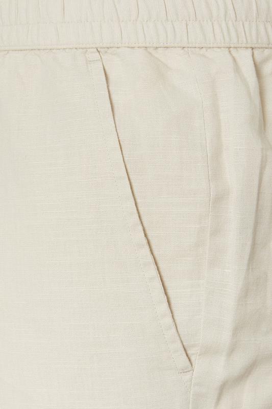 BadRhino Big & Tall Natural Brown Linen Shorts | BadRhino 6
