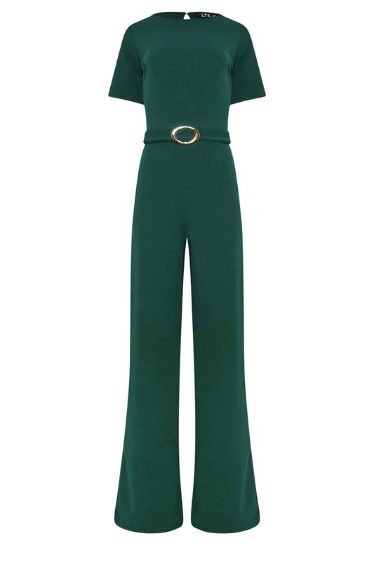 LTS Tall Dark Green Belted Jumpsuit | Long Tall Sally  5