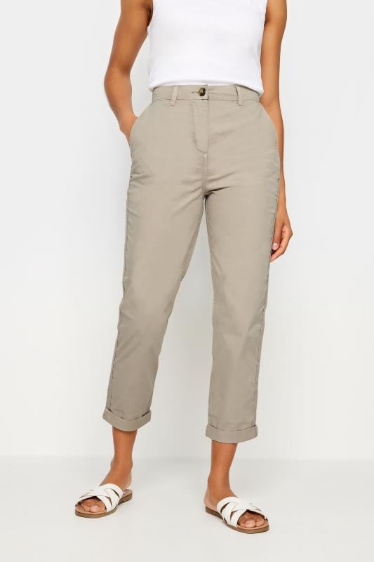 Women's  M&Co  Natural Brown Chino Trousers