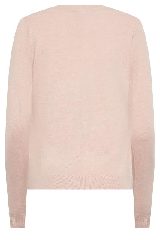 M&Co Blush Pink Long Sleeve Knit Jumper | M&Co 7