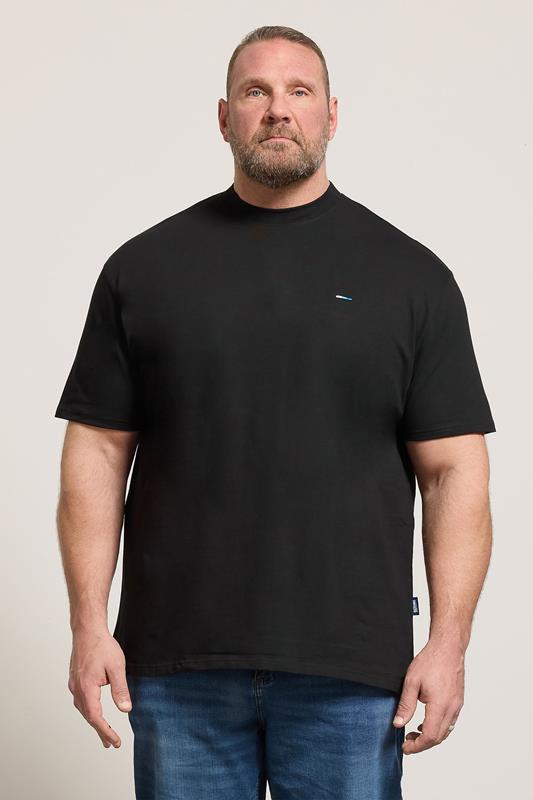 BadRhino Big & Tall Black Heavyweight T-Shirt | BadRhino 1