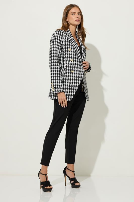 STAR Black Checked Double Breasted Blazer | StarByJM 2