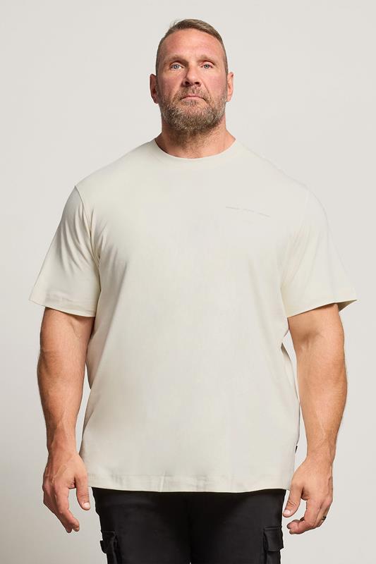  JACK & JONES Big & Tall Antique White Studio Graphic T-Shirt