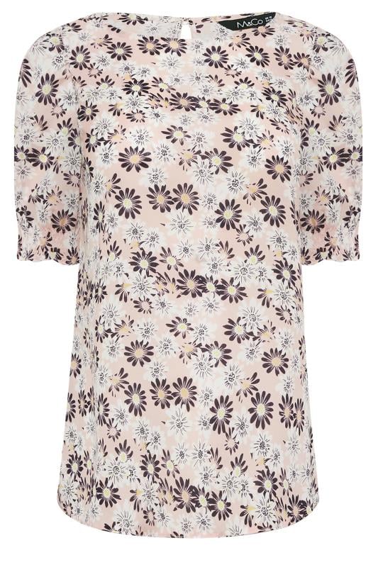 M&Co Pink Daisy Print Blouse | M&Co 6