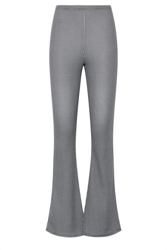 LTS Tall Women's Black Check Flared Trousers | Long Tall Sally 5