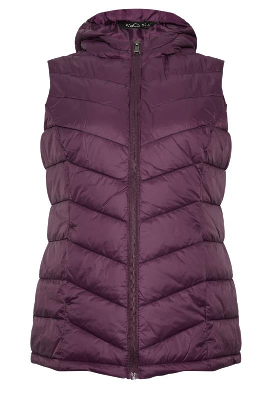 M&Co Purple Quilted Gilet | M&Co 6