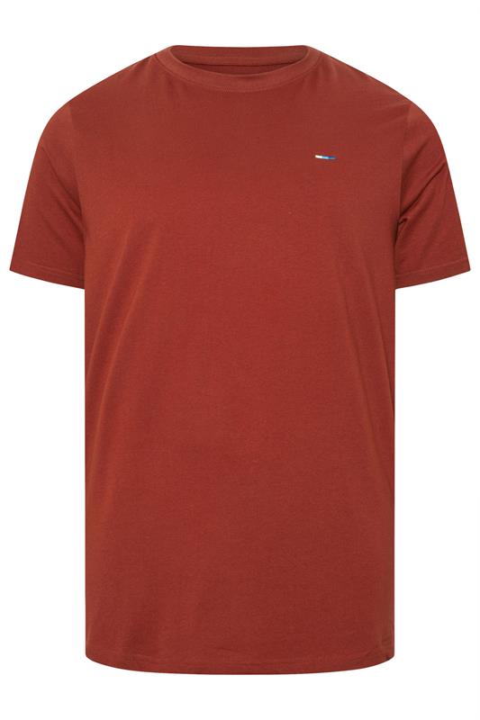 BadRhino Big & Tall Burnt Red Extra Long Core T-Shirt | BadRhino 6