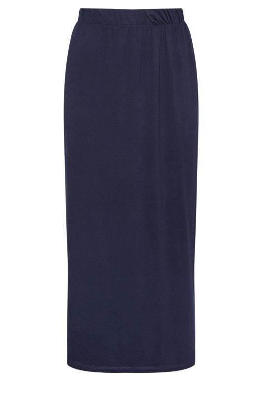 M&Co Navy Blue Tube Maxi Skirt | M&Co 5