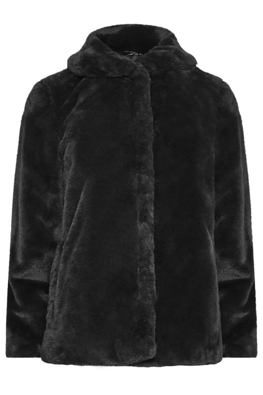 M&Co Black Faux Fur Coat | M&Co 8