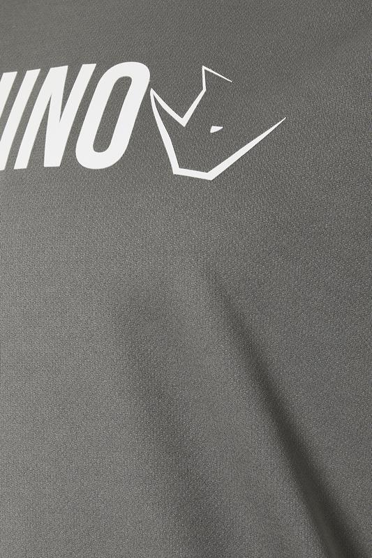 IronRhino Big & Tall Grey Branded Performance T-Shirt | BadRhino 7