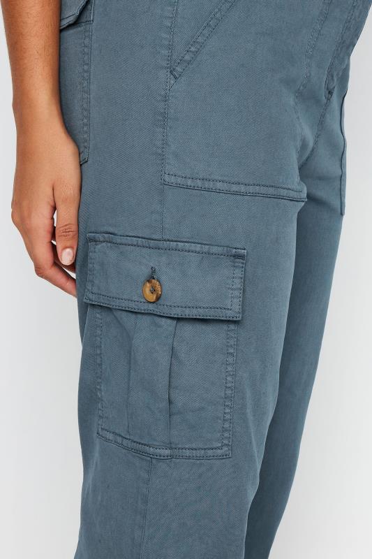 M&Co Airforce Blue Cargo Trousers | M&Co 5