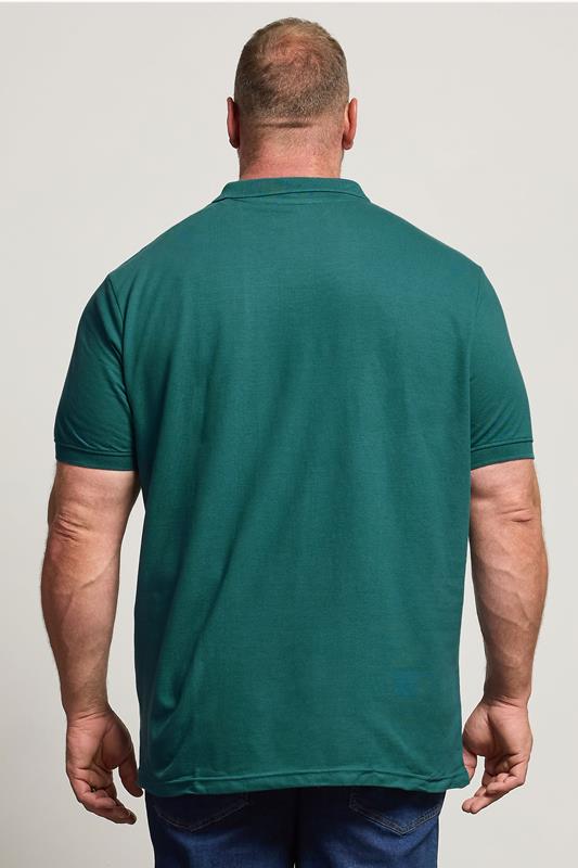BadRhino Big & Tall Green Polo Shirt | BadRhino 2