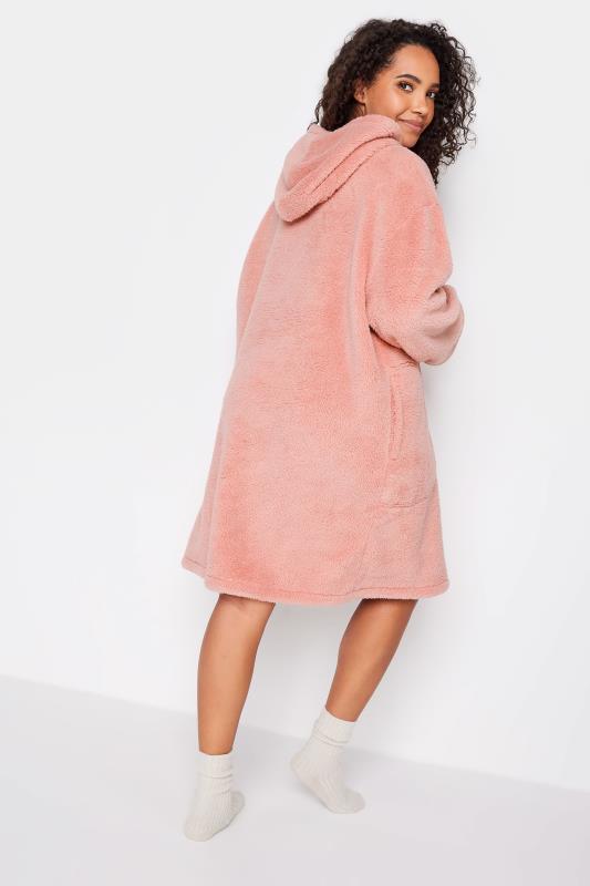 M&Co Pink Pom Pom Soft Touch Snuggle Hoodie | M&Co 3