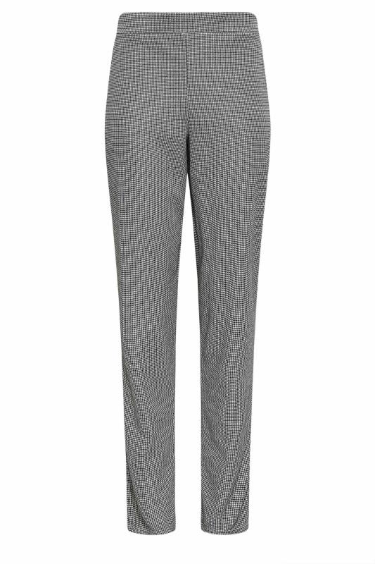 M&Co Black & White Dogtooth Trousers  6