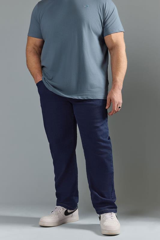 BadRhino Big & Tall Indigo Blue Ultra Stretch Jeans
