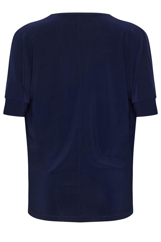 STAR Navy Blue Neck Top | StarByJM 2