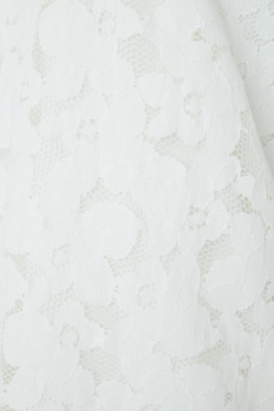M&Co White Lace Tie Back Blouse | M&Co 5