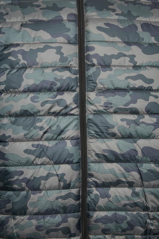 D555 Big & Tall Green Camo Puffer Jacket | BadRhino 2