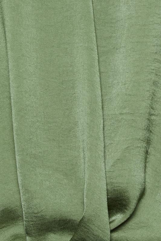 M&Co Green Wrap Front Blouse | M&Co 5